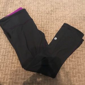 Lululemon crops reversible